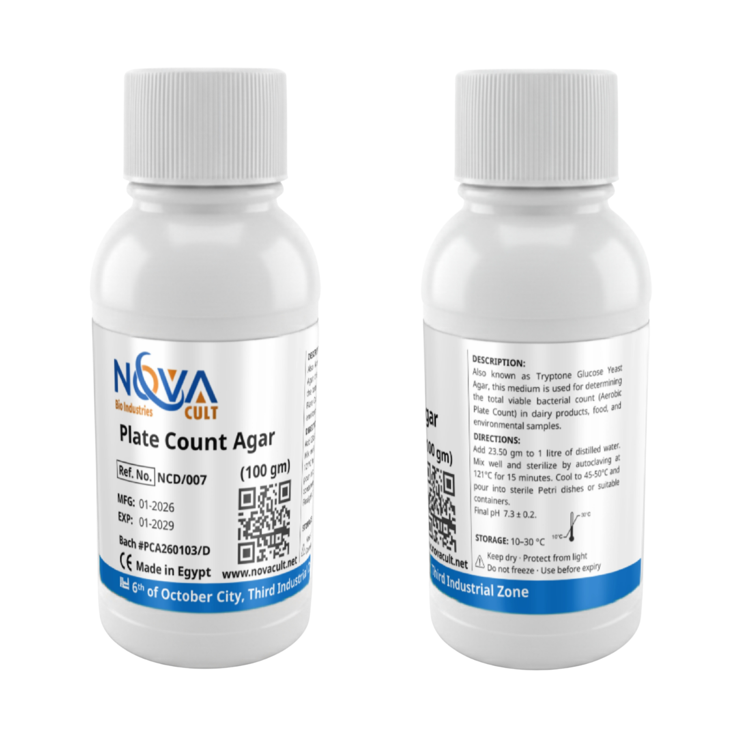  Plate Count Agar Nova Cult