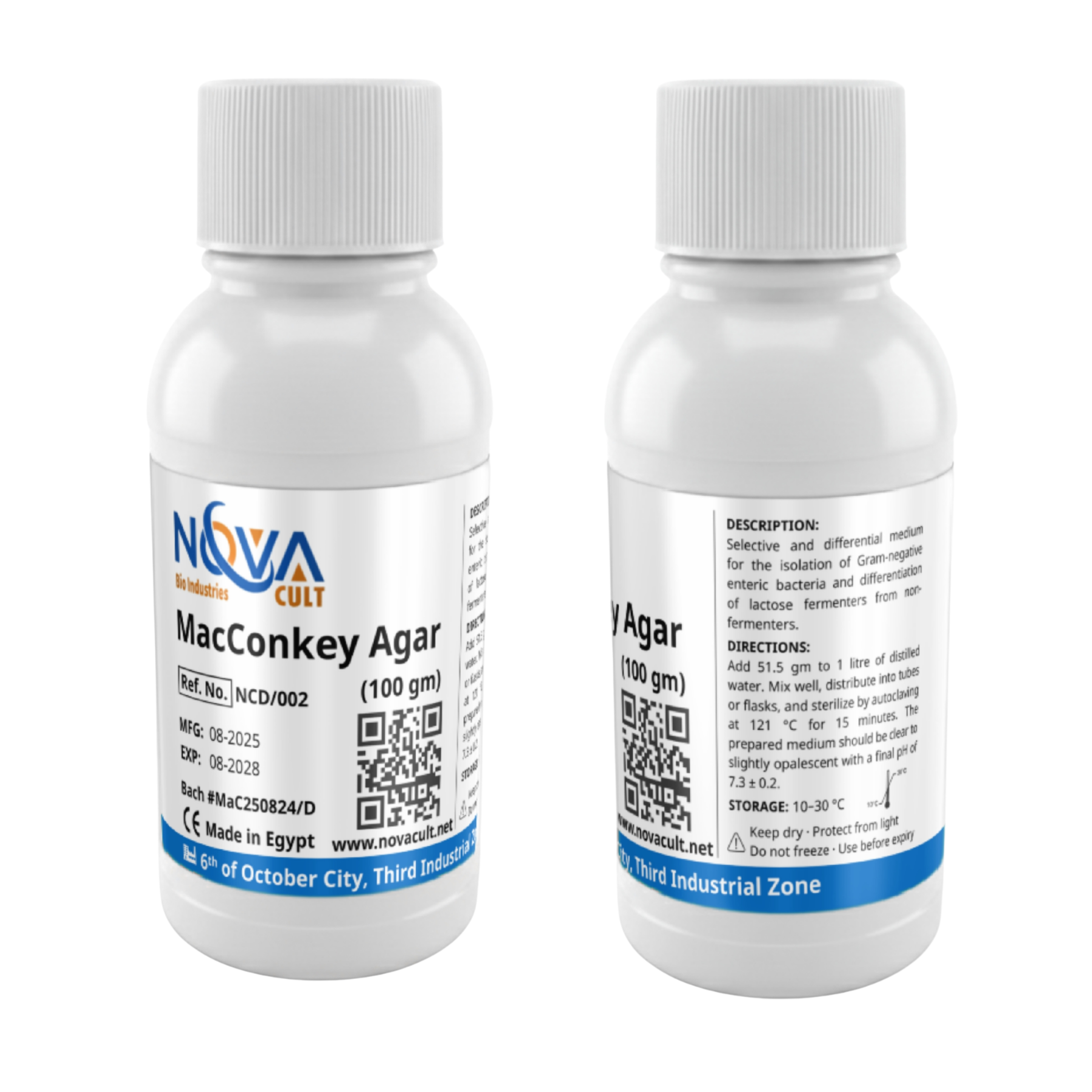 ( MacConkey Agar  ( Nova Cult