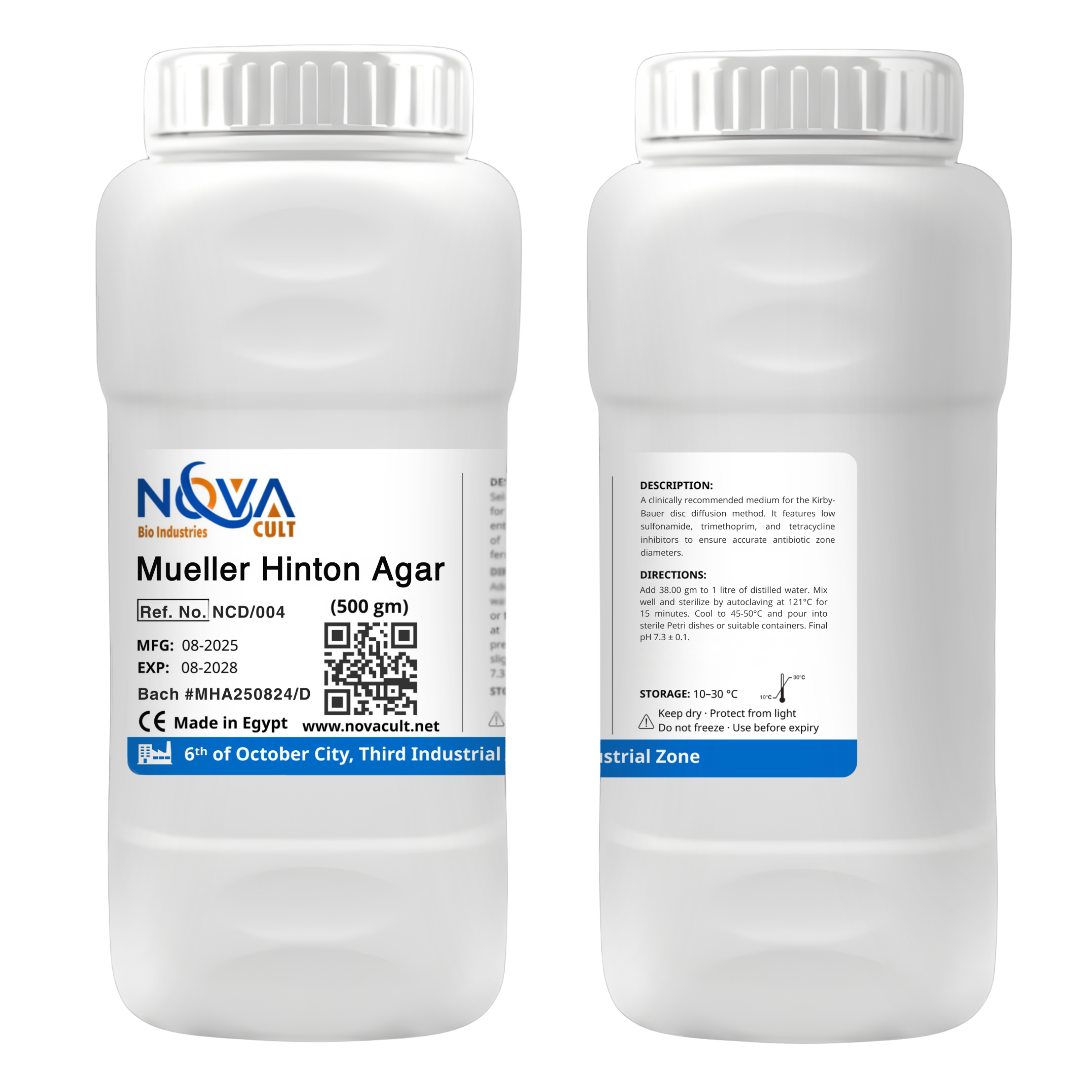 Mueller Hinton Agar Nova Cult