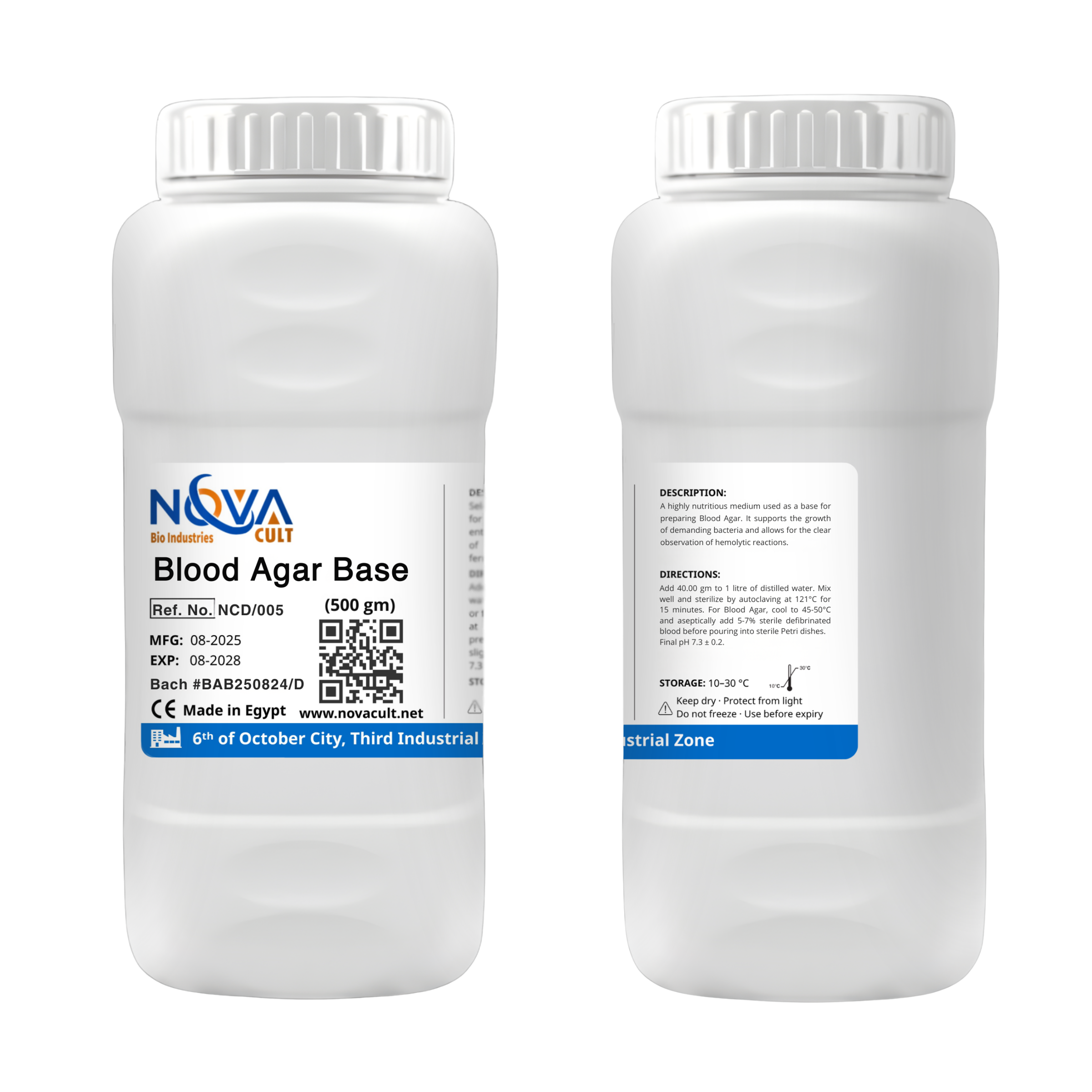 ( Blood Agar Base ( Nova Cult