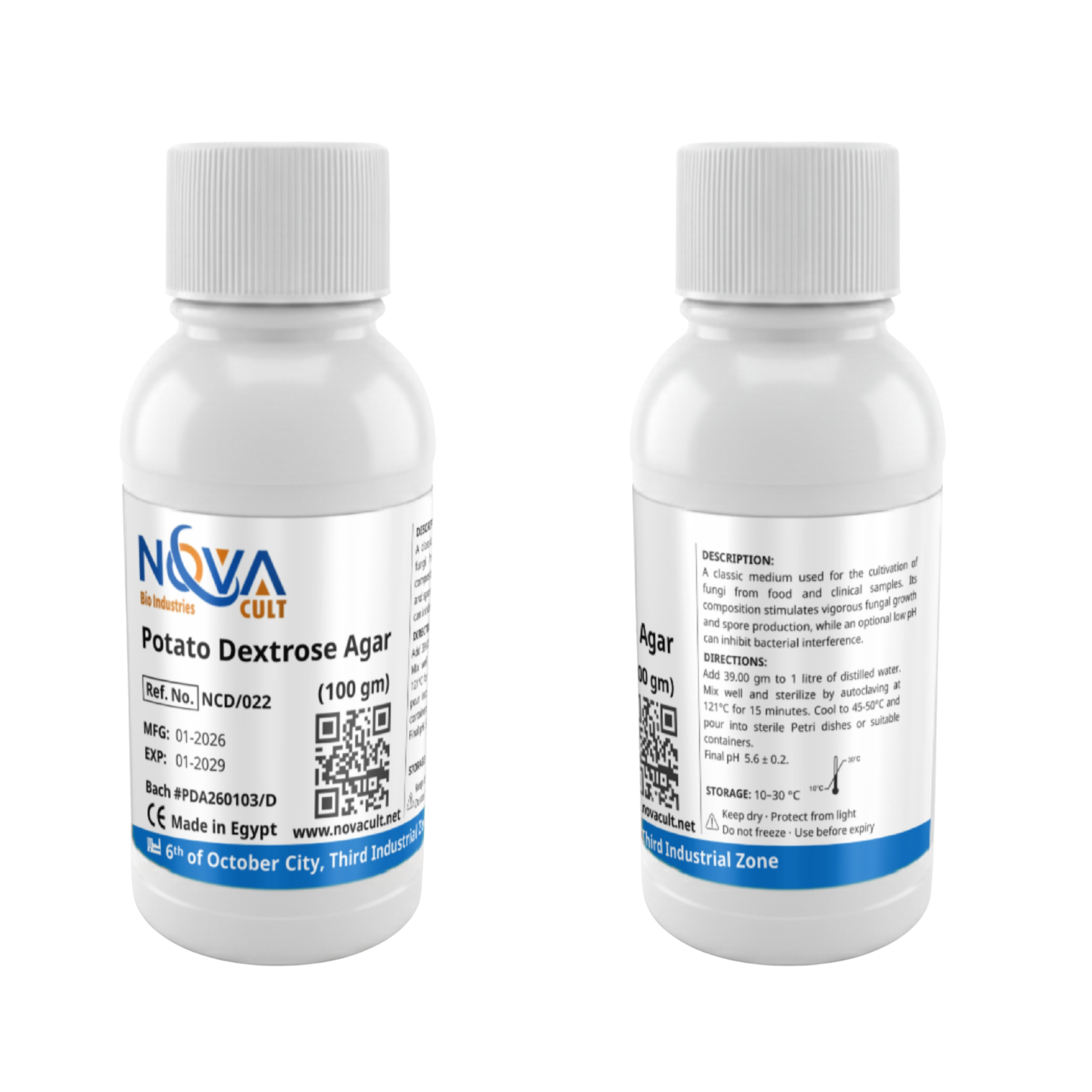 Potato Dextrose Agar  Nova Cult